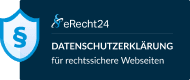 Prüfsiegel von eRecht24